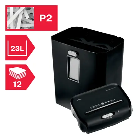 Rexel ProMax QS RES1123 Strip Cut Paper Shredder P2