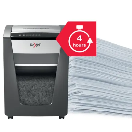 Rexel Momentum X420 Cross Cut Paper Shredder P4