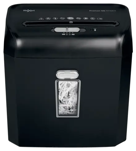 Rexel ProMax RPS812 Strip Cut Paper Shredder P2