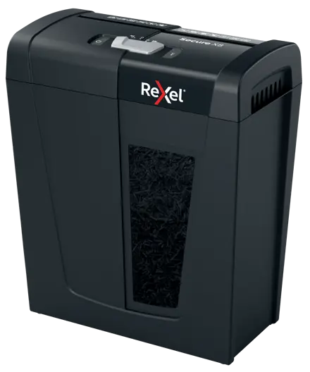 Rexel Secure X8 Cross Cut Paper Shredder P4
