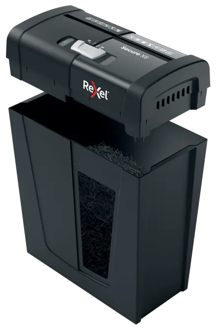 Rexel Secure X8 Cross Cut Paper Shredder P4