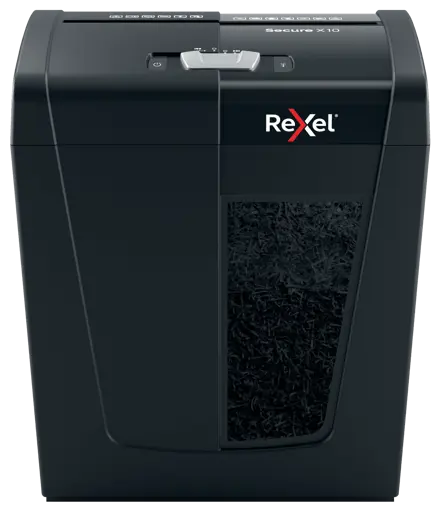 Rexel Secure X10 Cross Cut Paper Shredder P4