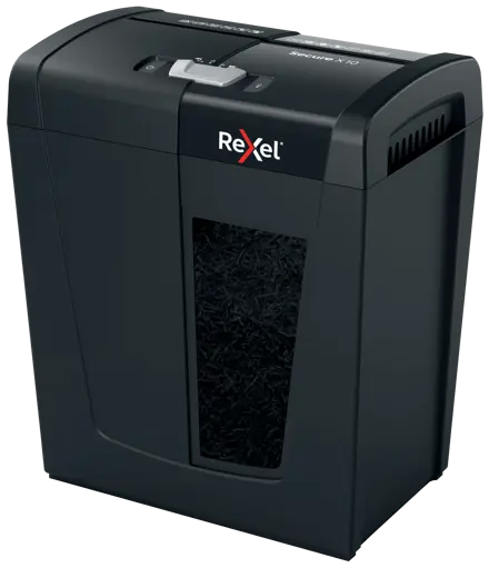 Rexel Secure X10 Cross Cut Paper Shredder P4