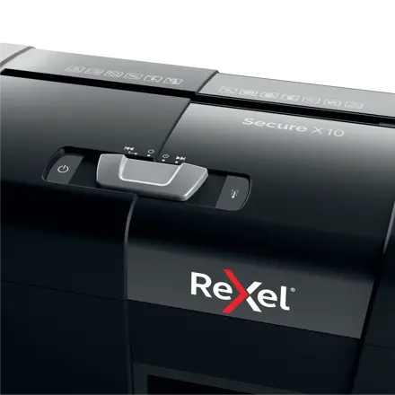 Rexel Secure X10 Cross Cut Paper Shredder P4