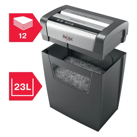 Rexel Momentum X312 Cross Cut Paper Shredder P3