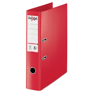 Rexel Choices Foolscap PP Lever Arch File, 30% pre-consumer recycled foil