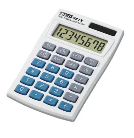 Pocket calculator Ibico 081X 8-digit