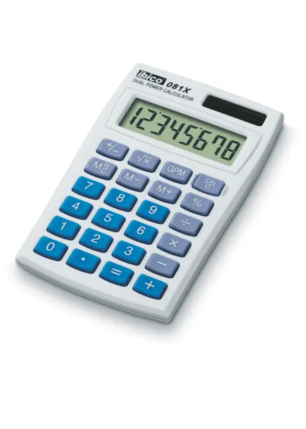 Pocket calculator Ibico 081X 8-digit