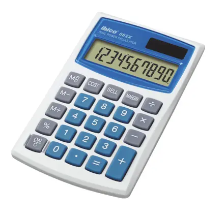 Pocket calculator Ibico 082X 10-digit