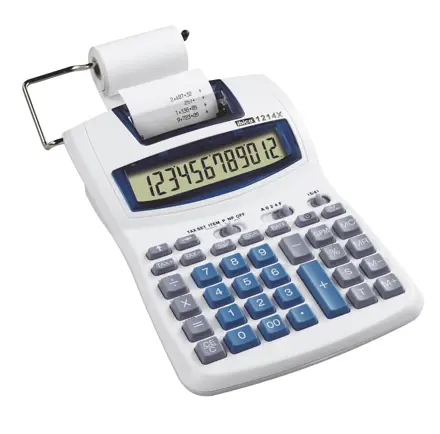 Printing Calculator Ibico 1214X Semi-Professional 12-digit