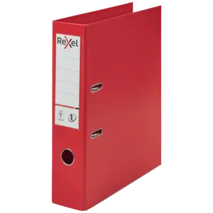 Rexel Choices A4 PP Lever Arch File, 30% pre-consumer recycled foil