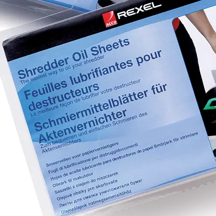 Rexel Shredder Oil Sheets (pack of 20)