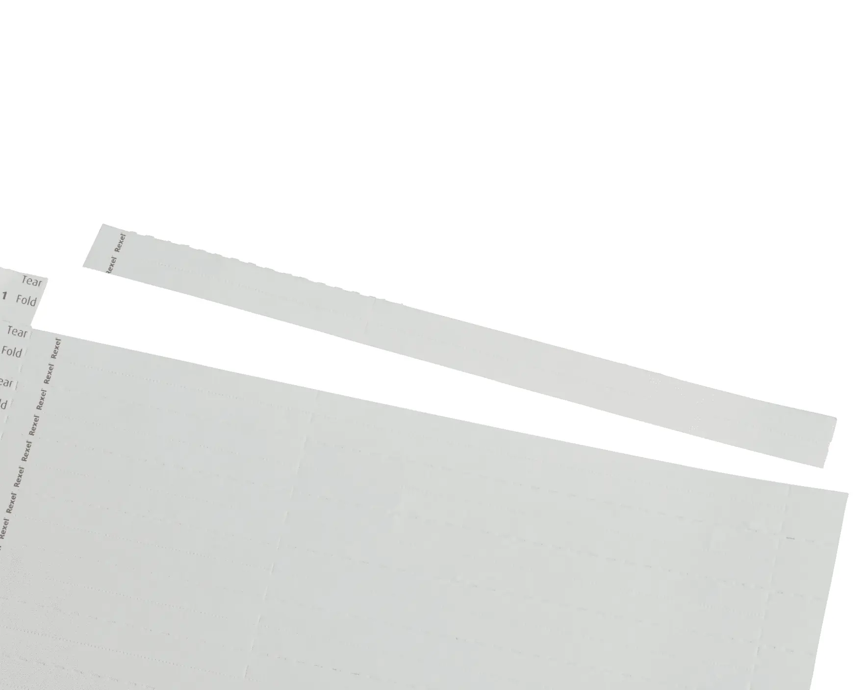 Rexel Crystalfile™ Lateral File Printable Inserts REXEL