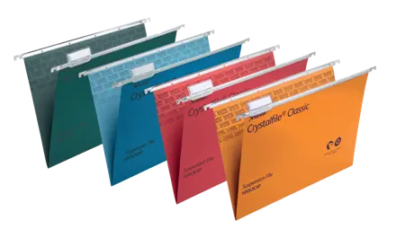 Rexel Crystalfile™ Classic Foolscap Suspension File