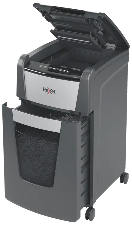 Rexel Optimum AutoFeed+ 225M Automatic Micro Cut Paper Shredder P5