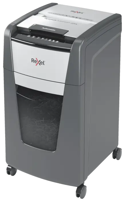 Rexel Optimum AutoFeed+ 225X Automatic Cross Cut Paper Shredder P4