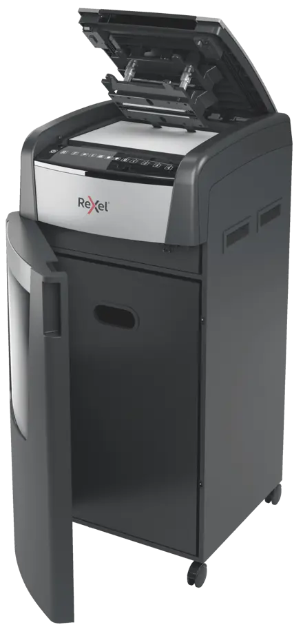 Rexel Optimum AutoFeed+ 600M Automatic Micro Cut Paper Shredder P5