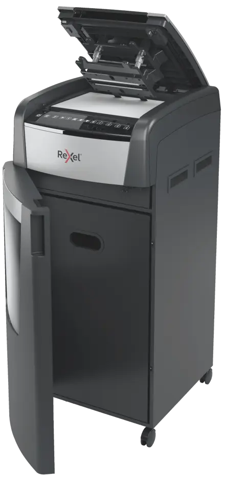 Rexel Optimum AutoFeed+ 750M Automatic Micro Cut Paper Shredder P5