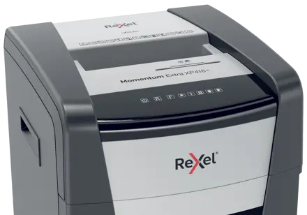 Rexel Momentum Extra XP418+ Jam Free Cross Cut Paper Shredder P4