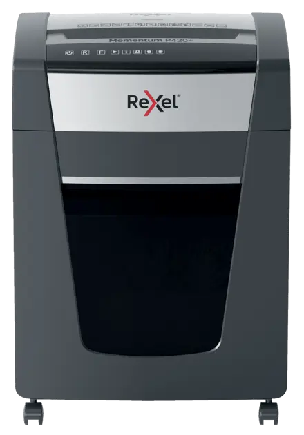 Rexel Momentum Extra P420+ Jam Free Cross Cut Paper Shredder P4