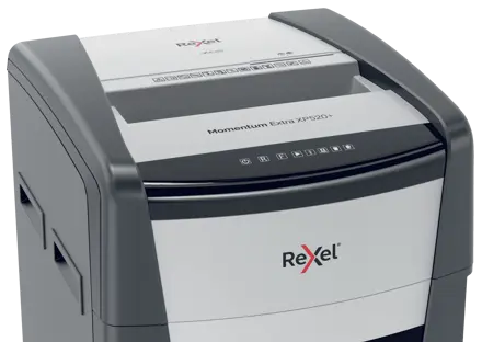 Rexel Momentum Extra XP520+ Jam Free Micro Cut Paper Shredder P5