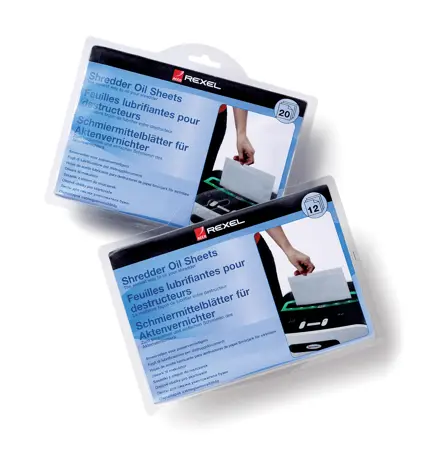 Rexel Shredder Oil Sheets (pack of 12)