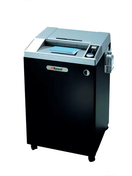 Rexel Wide Entry RLWX39 Cross Cut Paper Shredder P4