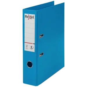 Rexel Choices A4 PP Lever Arch File, 30% pre-consumer recycled foil