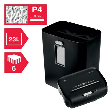 Rexel ProMax REX623 Cross Cut Paper Shredder P4