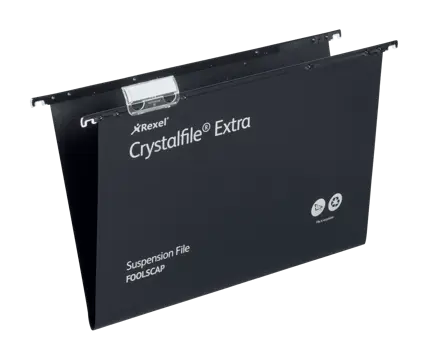 Rexel Crystalfile™ Extra Foolscap Suspension File