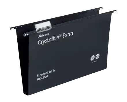 Rexel Crystalfile™ Extra Foolscap Suspension File