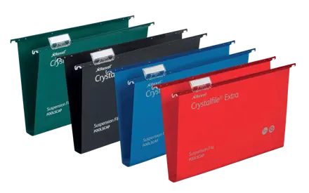 Rexel Crystalfile™ Extra Foolscap Suspension File