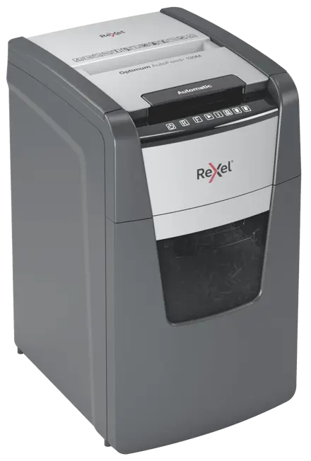 Rexel Optimum AutoFeed+ 130M Automatischer Aktenvernichter Mikroschnitt