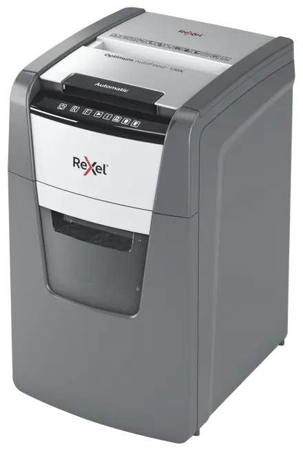 Rexel Optimum AutoFeed+ 130X Automatischer Aktenvernichter Partikelschnitt
