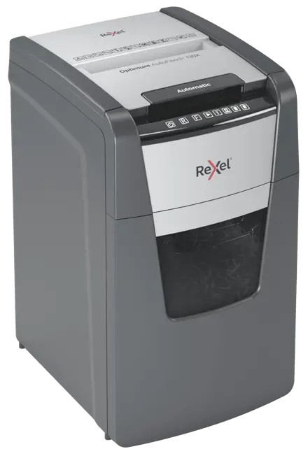 Rexel Optimum AutoFeed+ 130X Automatischer Aktenvernichter Partikelschnitt