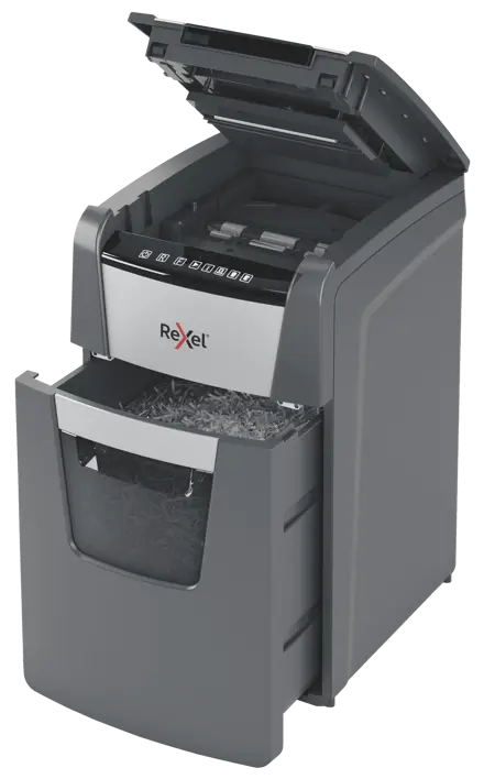 Rexel Optimum AutoFeed+ 130X Automatischer Aktenvernichter Partikelschnitt