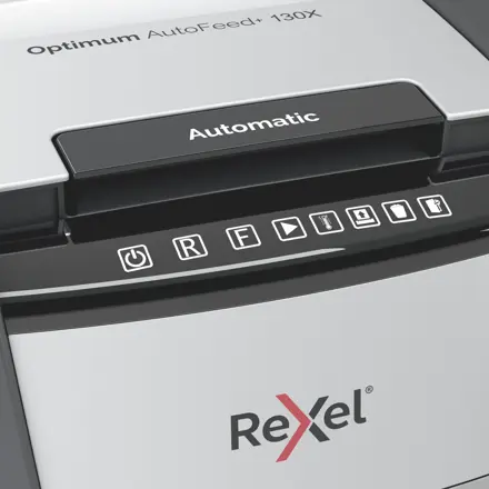 Rexel Optimum AutoFeed+ 130X Automatischer Aktenvernichter Partikelschnitt