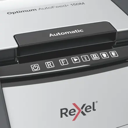 Rexel Optimum AutoFeed+ 150M Automatischer Aktenvernichter Mikroschnitt