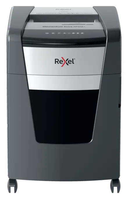 Rexel Momentum Extra XP512+ Anti-Papierstau Mikroschnitt-Aktenvernichter