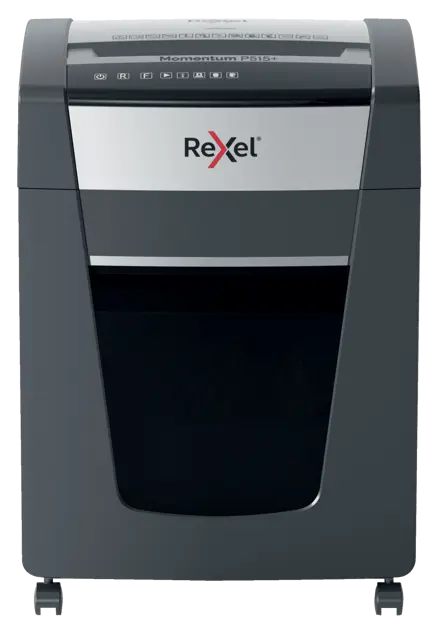 Уничтожитель документов Rexel Momentum P515+ с технологией антизамятия и микропоперечным типом резки