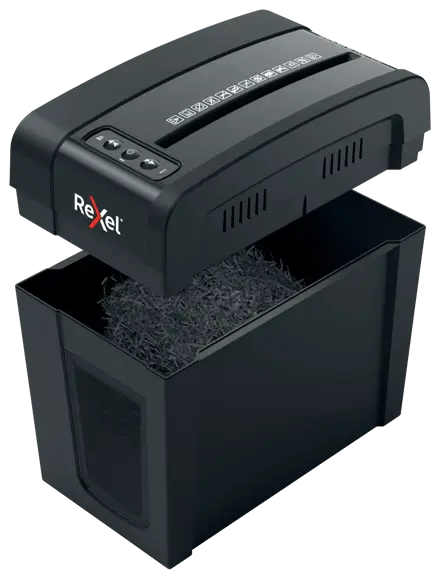 Компактный шредер Rexel Secure X6-SL Whisper-Shred™, поперечная резка