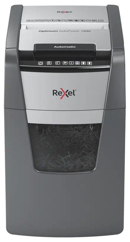 Rexel Optimum AutoFeed+ 130M Automatischer Aktenvernichter Mikroschnitt