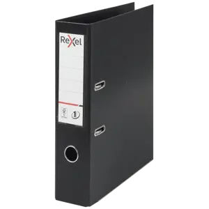Rexel Choices A4 PP Lever Arch File, 30% pre-consumer recycled foil