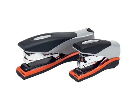 Stapler Manual Rexel Optima 40 Low Force Silver/Black