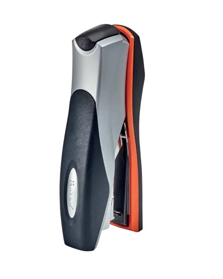 Stapler Manual Rexel Optima 40 Low Force Silver/Black