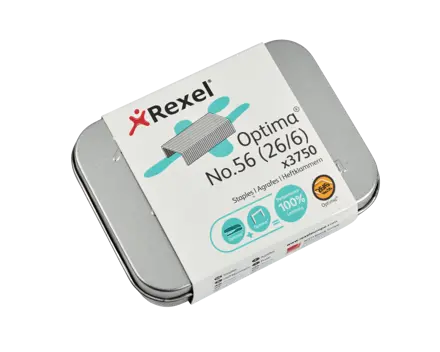 Hæfteklammer Rexel Optima No.56 æsk/3750
