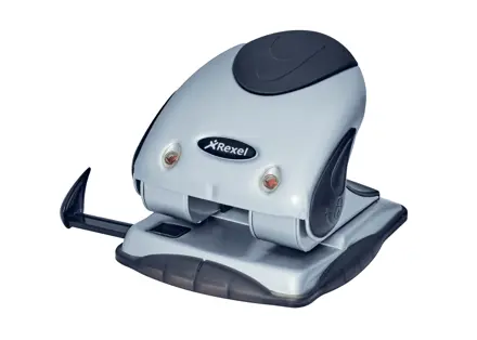 Hullemaskin P240 Premium 40ark sølv/sort