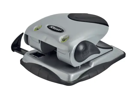 Hullemaskin P240 Premium 40ark sølv/sort