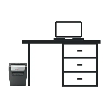 Rexel Momentum X406 Cross Cut Paper Shredder P4
