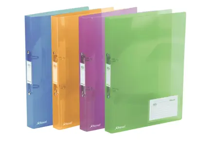 Rexel ICE 2 Ring Binder A4 Assorted Colour